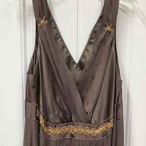 Beautiful Silk Short Dress Size 18w